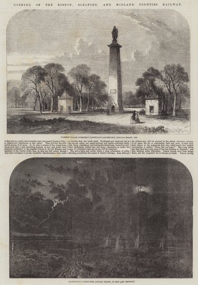 Eröffnung der Boston, Sleaford und Midland Counties Railway von Samuel Read